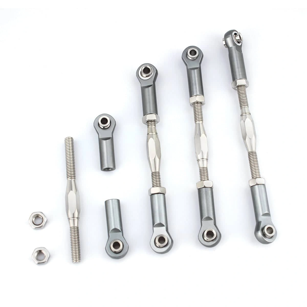 Upgrade Your Slash 4x4 Steering: 4X Precision Turnbuckles & Linkage Rods for Ultimate RC Performance!